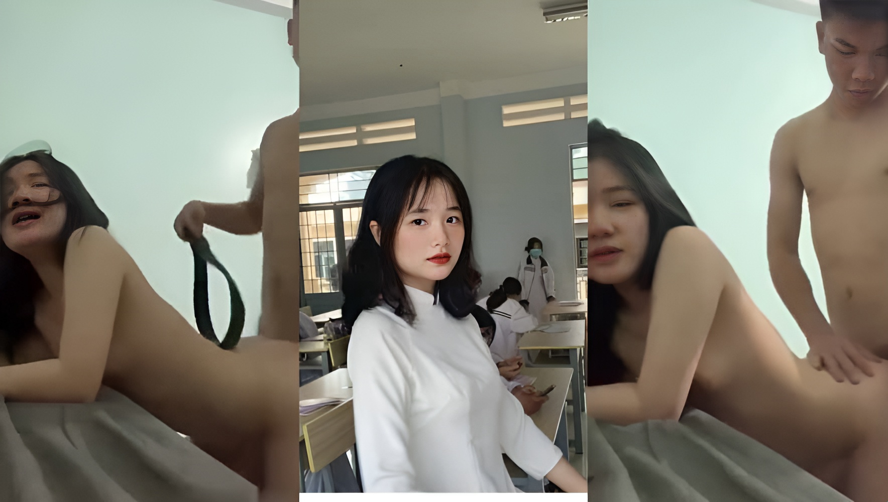 학생과 남자친구.....