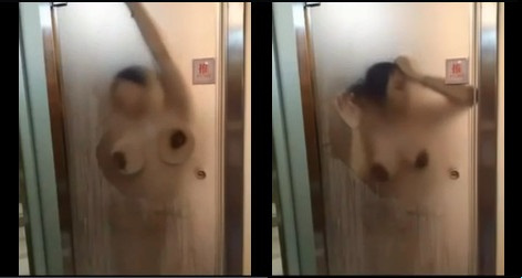 Nag-orgas ang eroplanong babae sa banyo