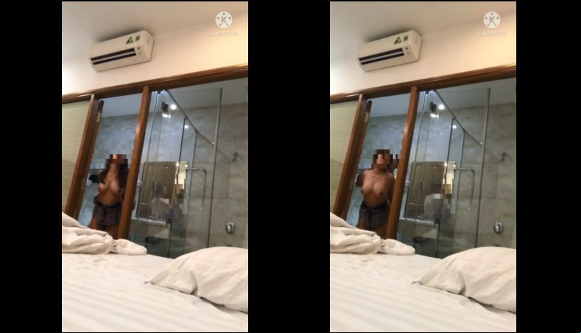 Sa sobrang linga ko ay hinampas ko siya sa banyo